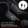 Magnetic Headphone Charger USB Power Cord for YUANS X7/X8/X18pro Earphone Accessories
