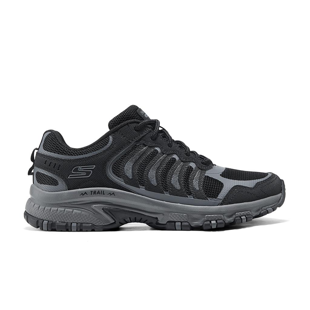 Skechers Кроссовки для бега модные удобные низкие женские кроссовки Черный Серый 180069-BKCC