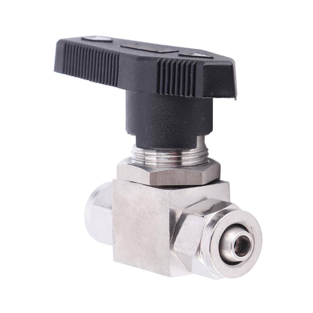 Прямой шаровой кран из нержавеющей стали 304, быстроповоротный шаровой кран для воды, воздуха, трубы(8 X 6мм )