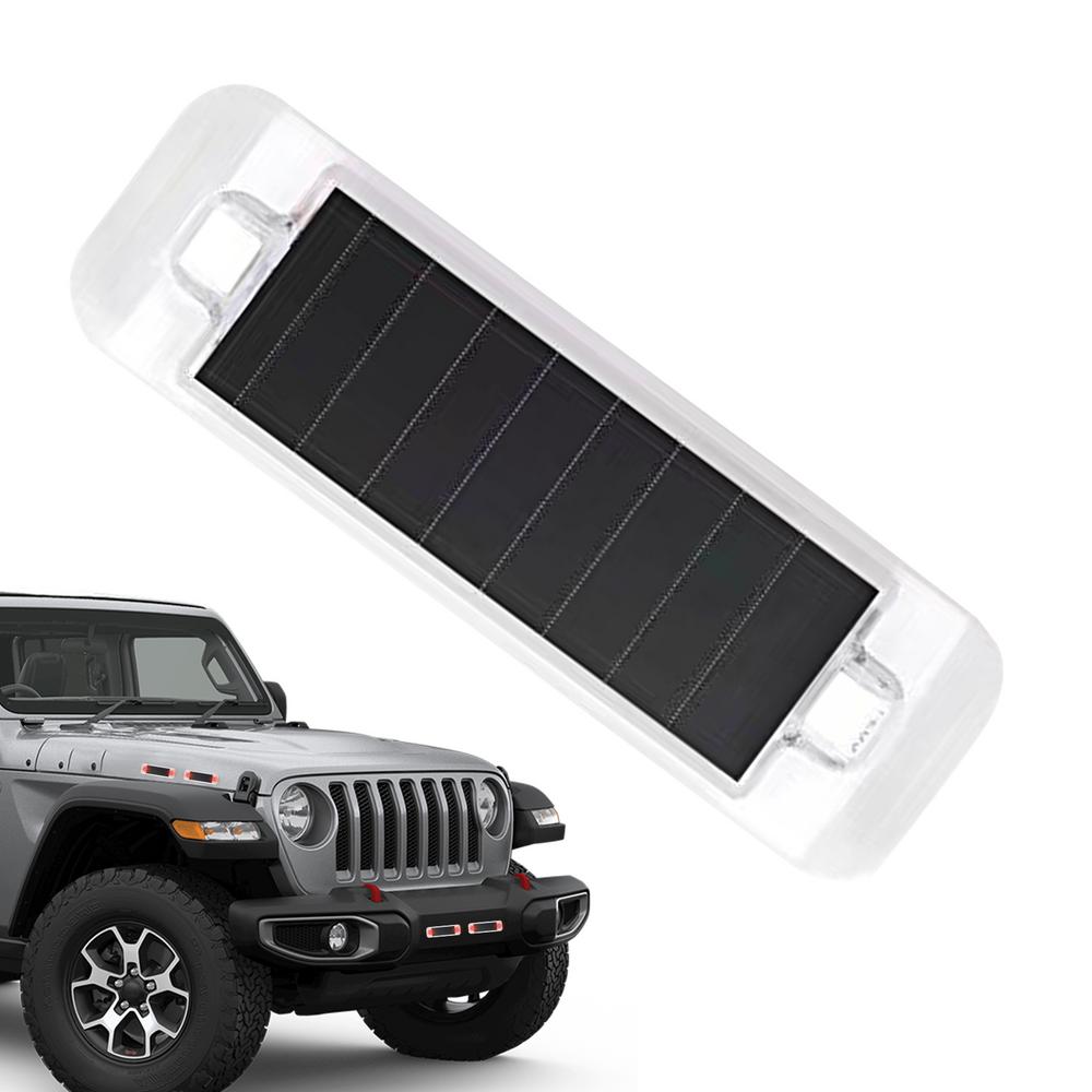 Задние фонари для велосипедов Датчик вибрации Солнечный свет для транспортных средств Водонепроницаемые самоклеящиеся велосипедные фонари для транспортных средств и мотоциклов