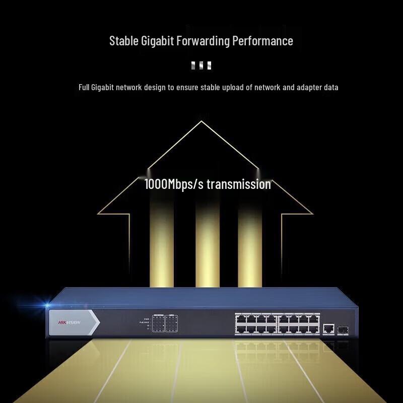 Hikvision Gigabit Rack-mount High Power PoE Switch