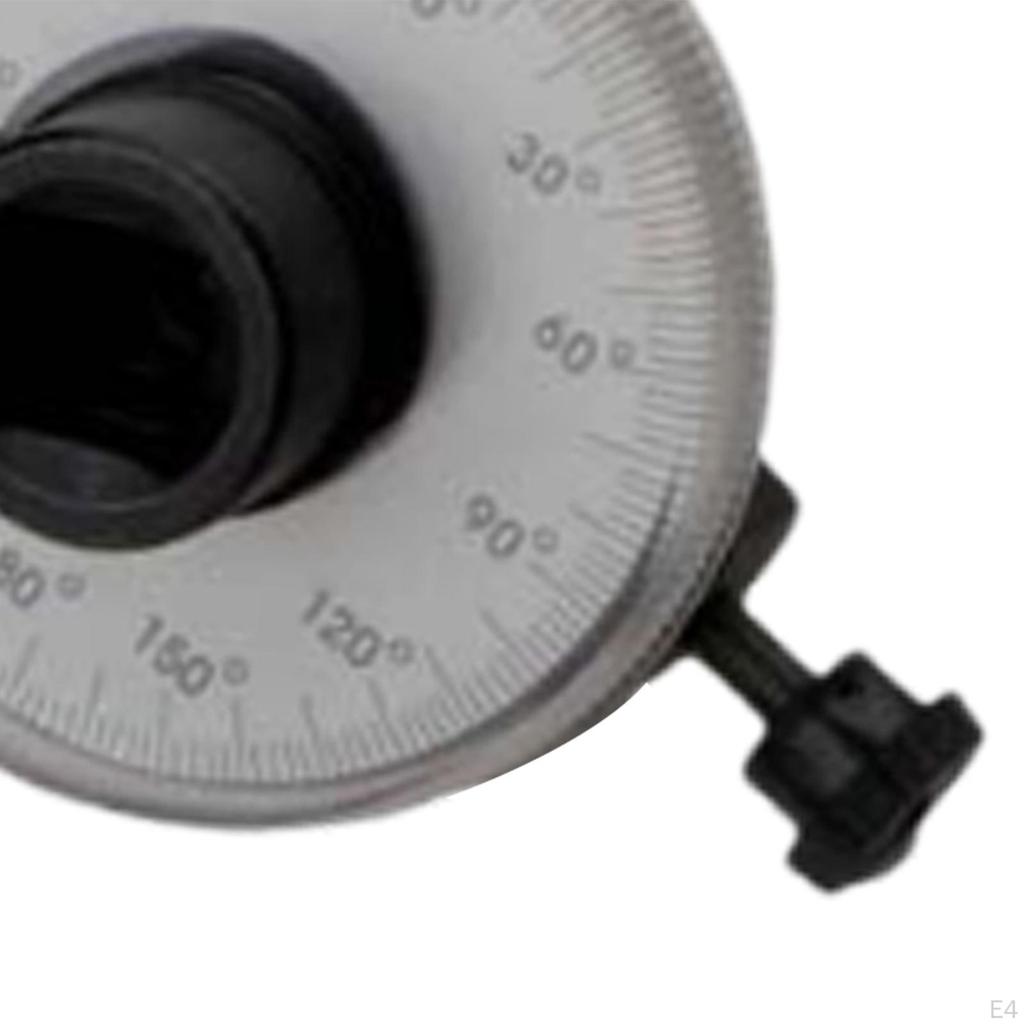 Угломер крутящего момента 1/2 дюйма Динамометрический ключ Измерительный инструмент Регулируемый на 360° для отца