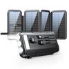 Solar Charger Power Bank 43800mAh with 4-Wires