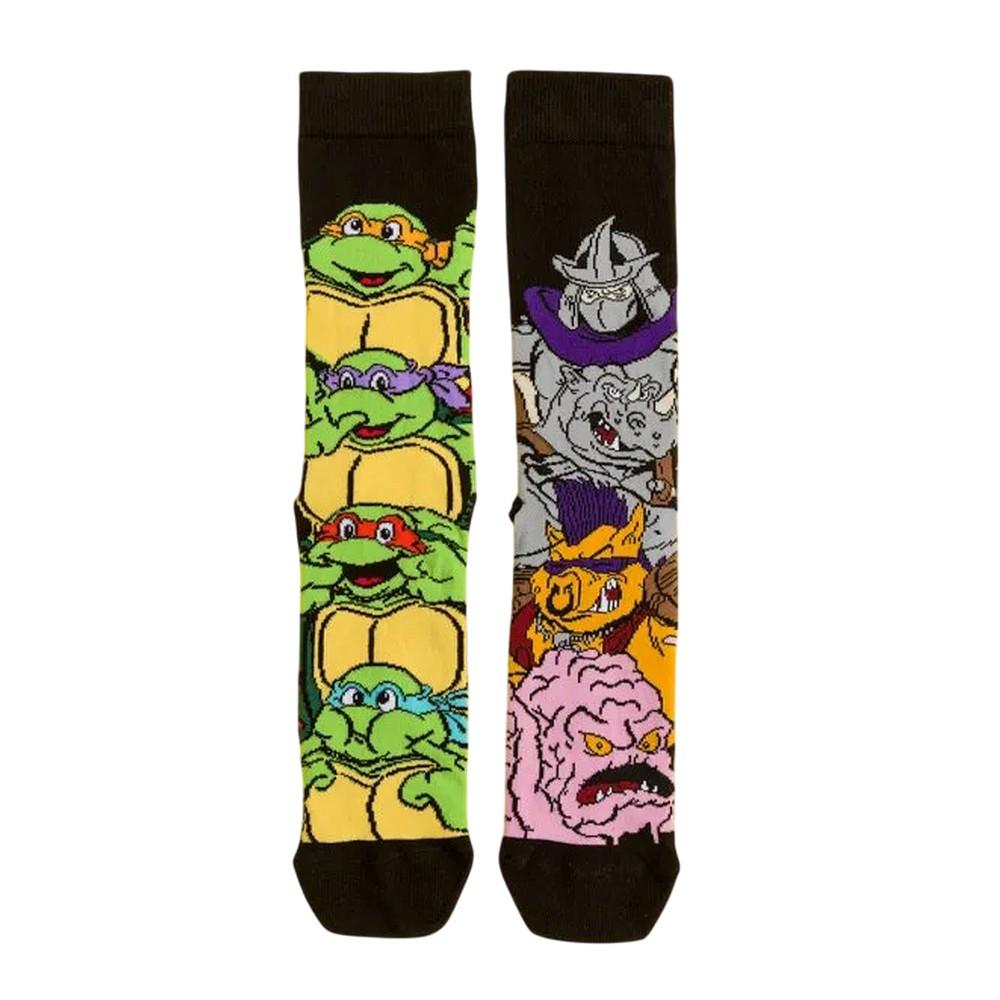 Teenage Mutant Ninja Turtles Унисекс Взрослые Носки с Героями и Злодеями