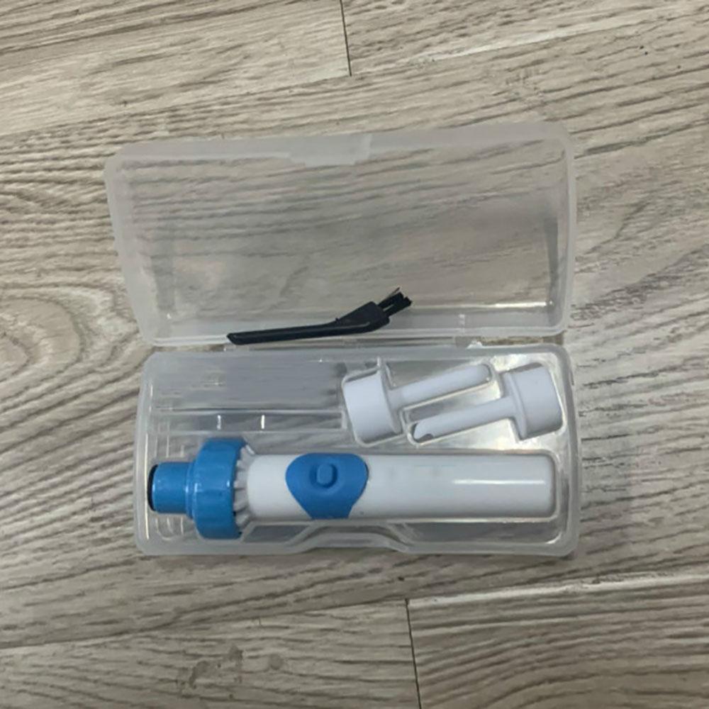 2 ШТ Безопасный Электрический Беспроводной Вакуумный Очиститель Ушей Удалитель Серы Безболезненный Инструмент для Чистки