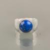 Редкий драгоценный камень лазурит 925 стерлинговое серебро ювелирные изделия ручной работы обручальное кольцо RR-1-27