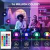 Color Changing Light Bulb with Remote 16 Color Multicolor RGB Flood Light 15W E27 Dimmable LED Ligh