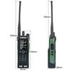 Baofeng DM-32 GPS DMR Цифровая Рация APRS Шифрование AES256 8 Вт Авиационный Диапазон FM 2M 70CM GMRS Двухдиапазонная Радиостанция DM-32UV