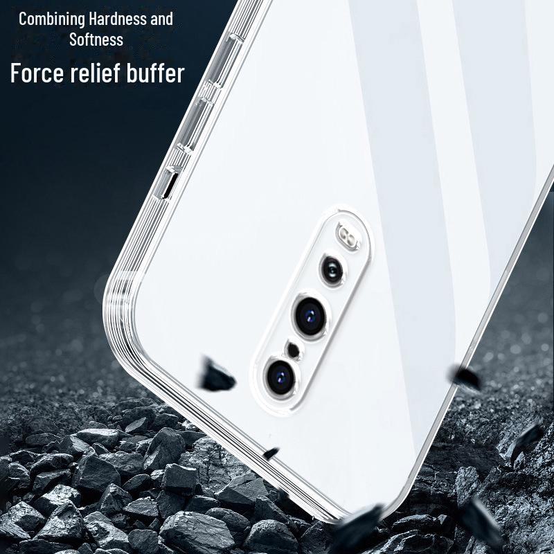 Совместимость с Oppo R17 Pro, R15 Dream, R11s Plus, R9 Прозрачный силиконовый чехол для мобильного телефона
