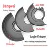 Quick Release Dustproof Angle Grinder Protective Cover, Compatible with 100, 115, and 125 Types, Thickened Design for Polishing and Grinding Machines.