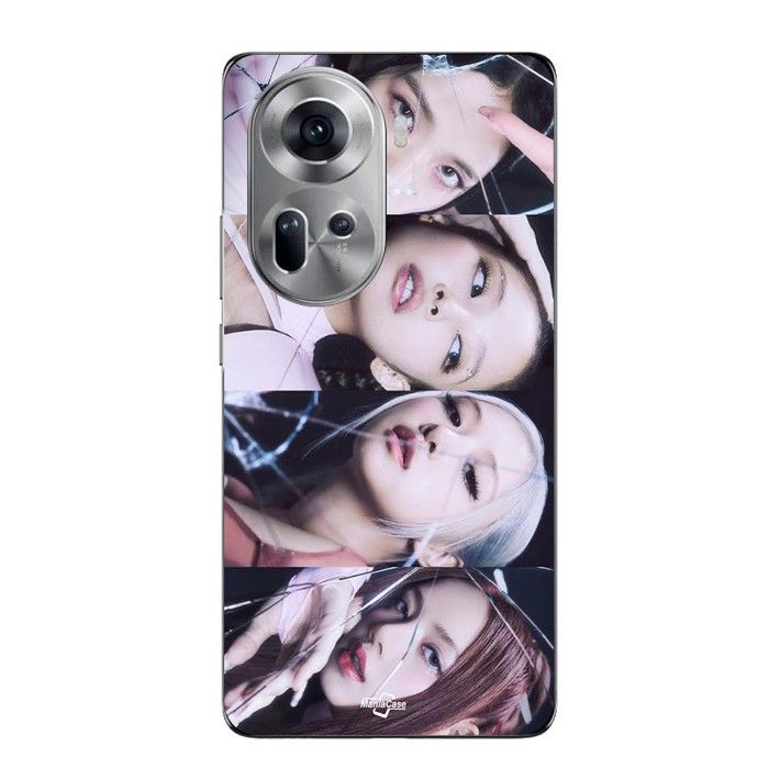 Coque Pour Oppo Reno 11 5g Blackpink group Lisa Jennie Jisoo Rosé Maniacase