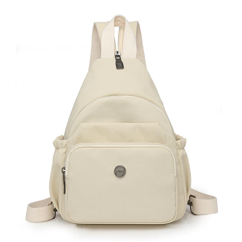Multi-back Chest Bag Women's Multi-functional Backpack Lightweight Shoulder Bag