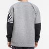 Air Jordan Men's O Neck Long Sleeve Sweatshirt Grey 'Gray Black' 939945-091