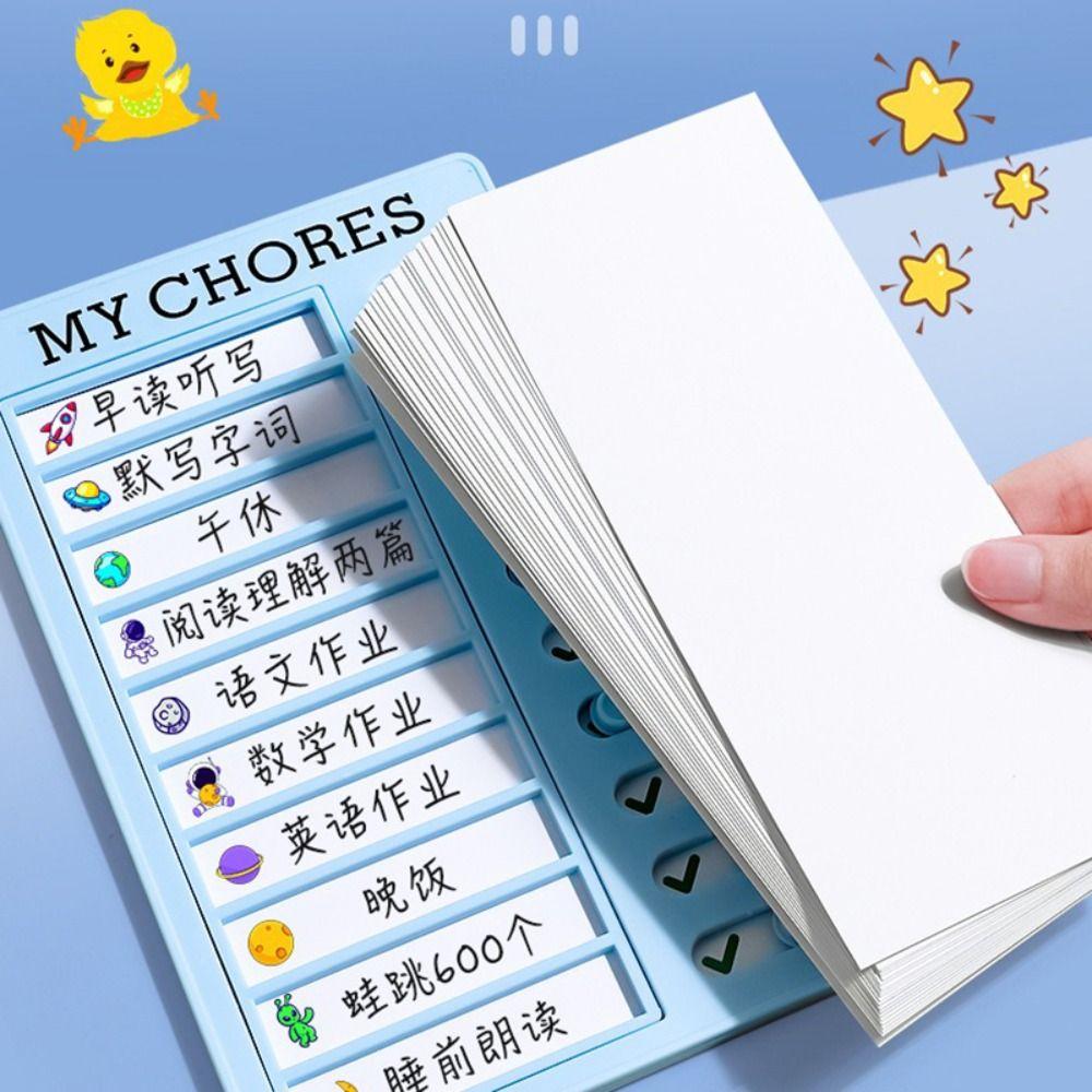 Plastic Daily Planner Memo Detachable Chores Chart New My Chores Checklist