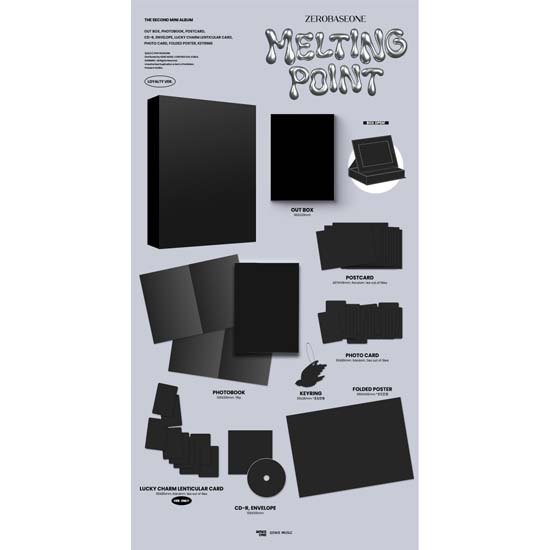 ZEROBASEONE 2nd Mini Album MELTING POINT