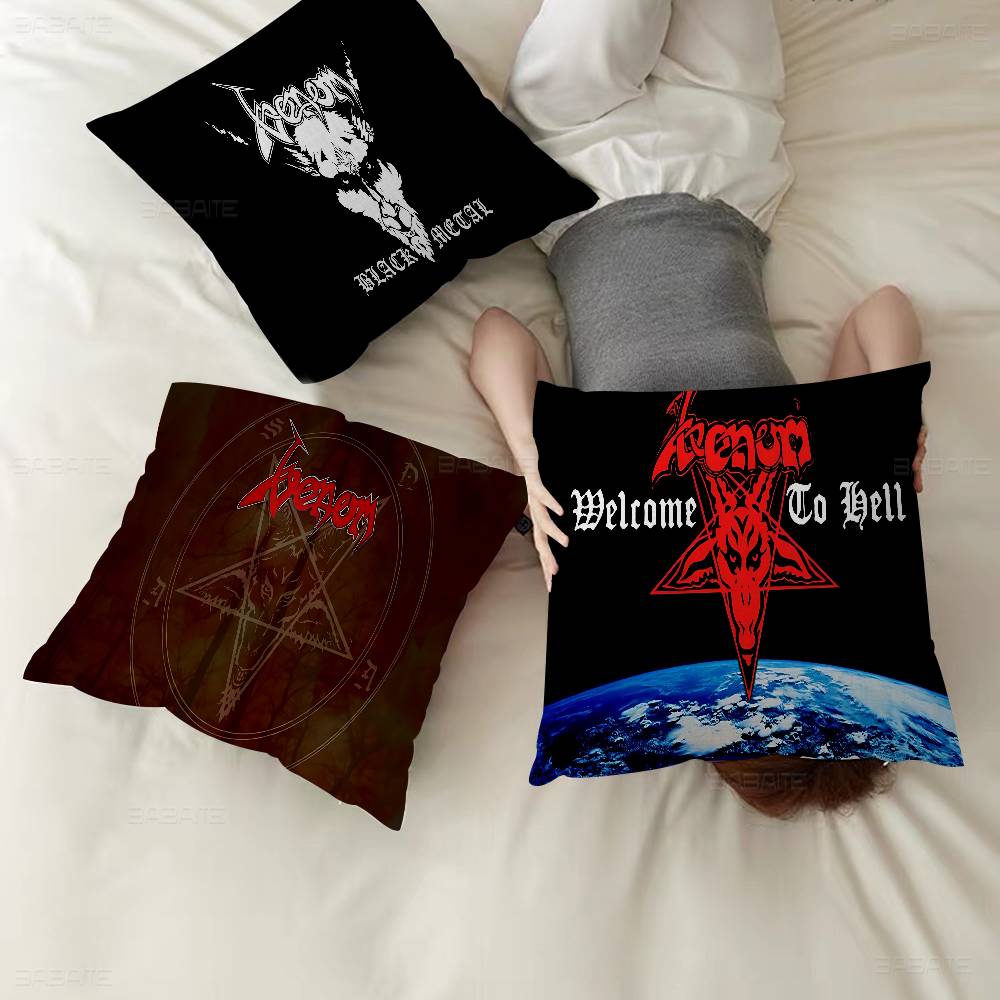 V-Venoms B-Black Metal Группа Наволочка мультфильм Подарок Чехол на подушку Спальня Дом Диван Стул Сиденье Декор наволочка