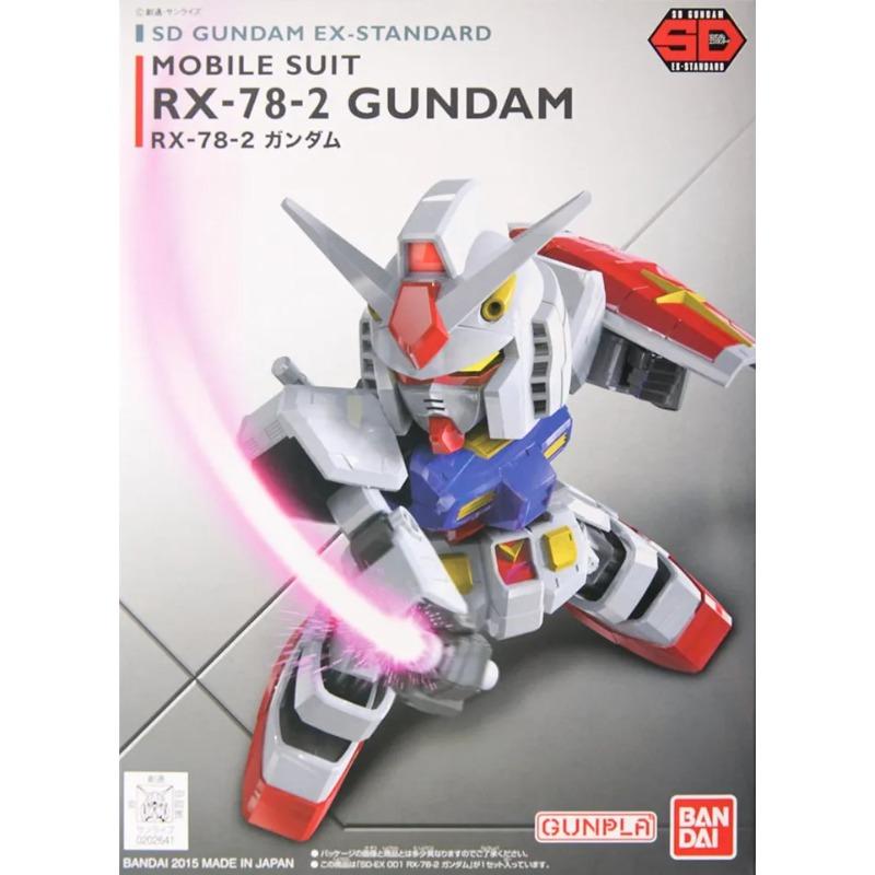 Bandai Оригинальный Sdcs Rx-78-2 Zaku Аниме Фигурка Действия Модель для Сборки Игрушки Коллекционная Модель Украшения Подарки