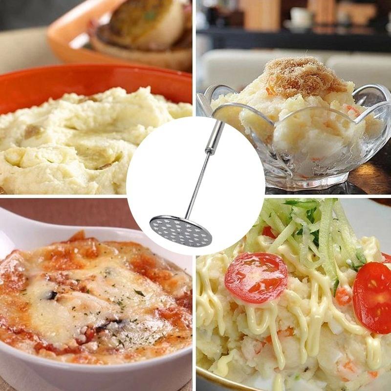 Новый стальной гладкий пресс для картофельной грязи, домашний кухонный инструмент для давления, устройство