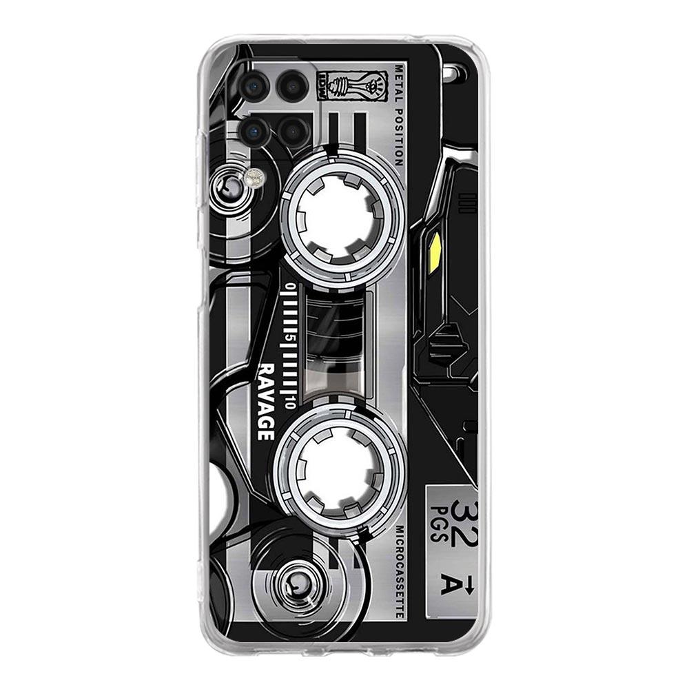 Phone Case For Samsung A13 A33 A35 A55 A73 A53 A23 A51 A71 A21S A12 A31 A41 A05s A03S A15 A25 5G Retro Vintage Old Cassette Tape
