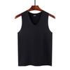 Men's Slim Fit Seamless Ice Silk Tank Top - Sleeveless, Breathable, Racerback, Summer Sports Fitness