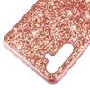 For Samsung Galaxy A35 5G Cell Phone Case Electroplating TPU Frame Glitter Sequins PC Back Shell