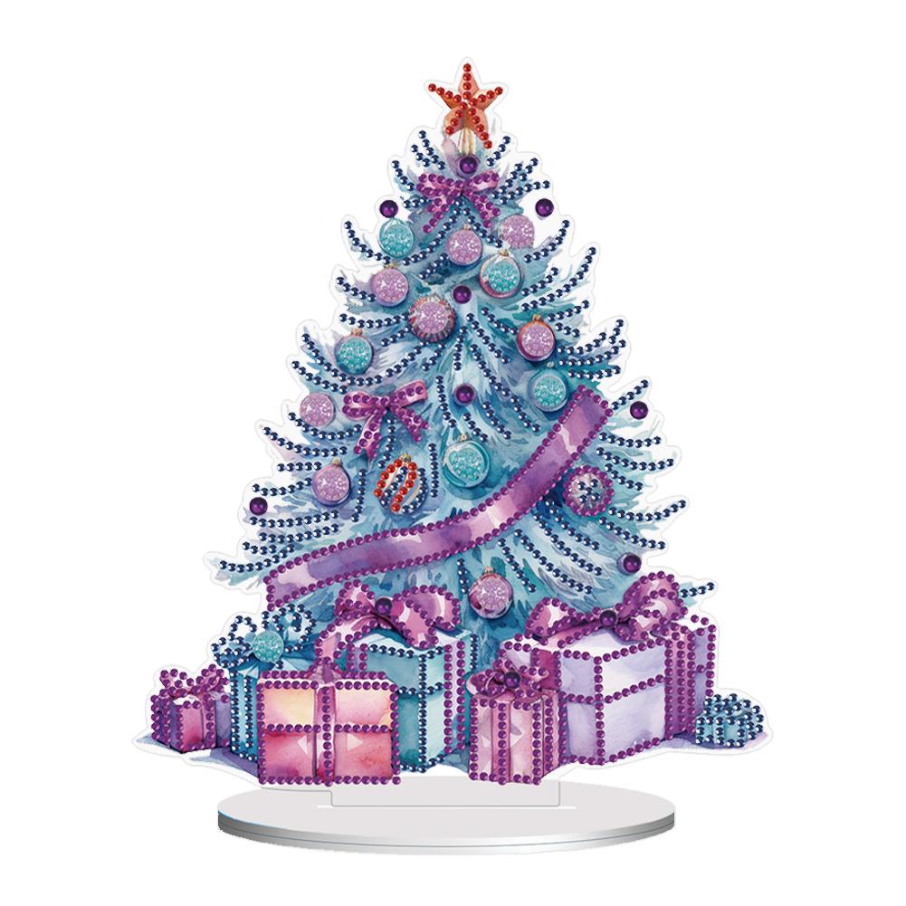 Special Shape Christmas Tree Diamond Painting Tabletop Ornament DIY Diamond Art Table Decor Diamonds Painting Desktop Decoration