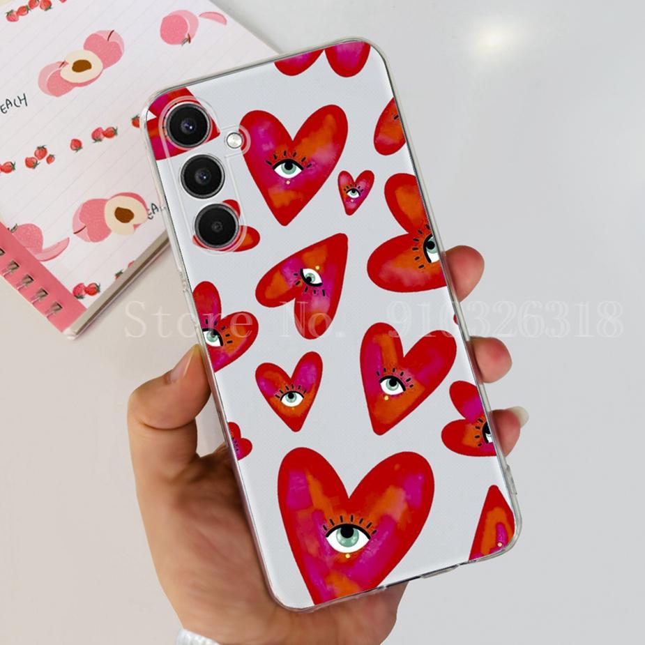 Для Samsung Galaxy A14 A24 A34 A54 Чехол Новая Мода Расписной Чехол Мягкий Силикон ТПУ Чехол для Телефона Для Samsung A54 A 14 24 34 Fundas