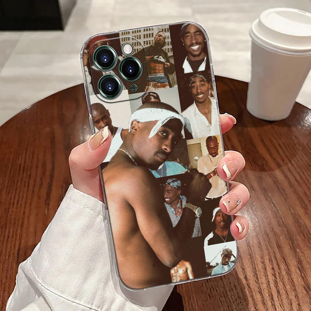 2 Pac Тупак Тупад Джада Рэпер Чехол Для Apple iPhone 17 16 15 14 13 12 11 Pro Max Plus 16E 17Air 17Pro Чехол Для Телефона Силиконовый Funda
