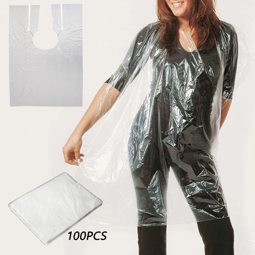 Healthcare Waterproof PE Plastic High Density Polythene Disposable Shawl Apron Body Protection