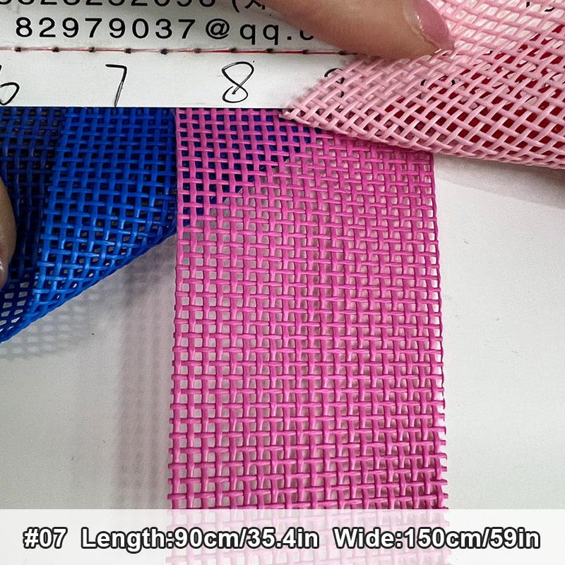 Водонепроницаемая цветная сетчатая ткань Teslin для пляжного кресла, офисного складного кресла-качалки, кровати для домашних животных, ткань из ПВХ, ткань Teslin
