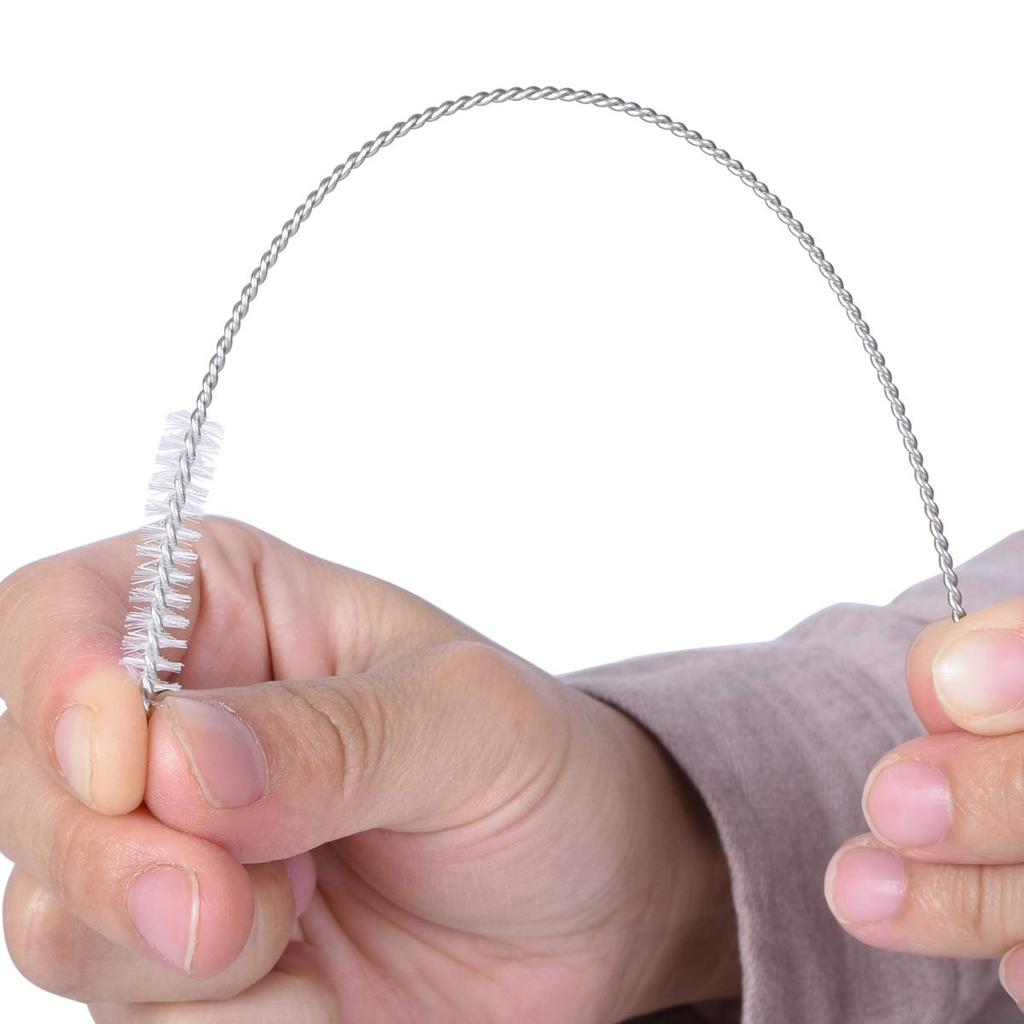 Набор для чистки соломинок из нержавеющей стали iBasingo BV1025, щетка, 174,5 мм, шланги, ультратонкого типа, щетка,