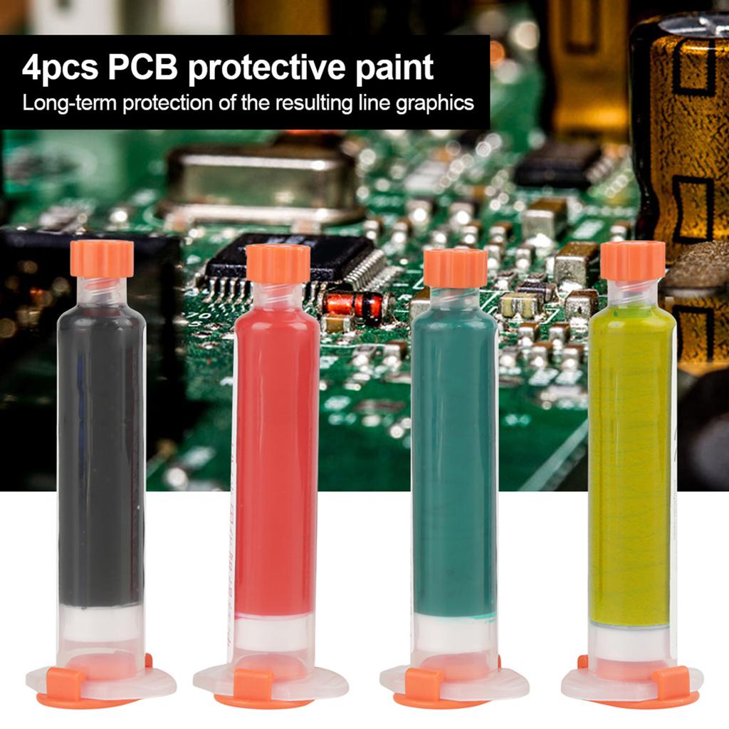 4PCS Flux Solder Liquid Paste Repair Tool Set for PCB BGA Board
