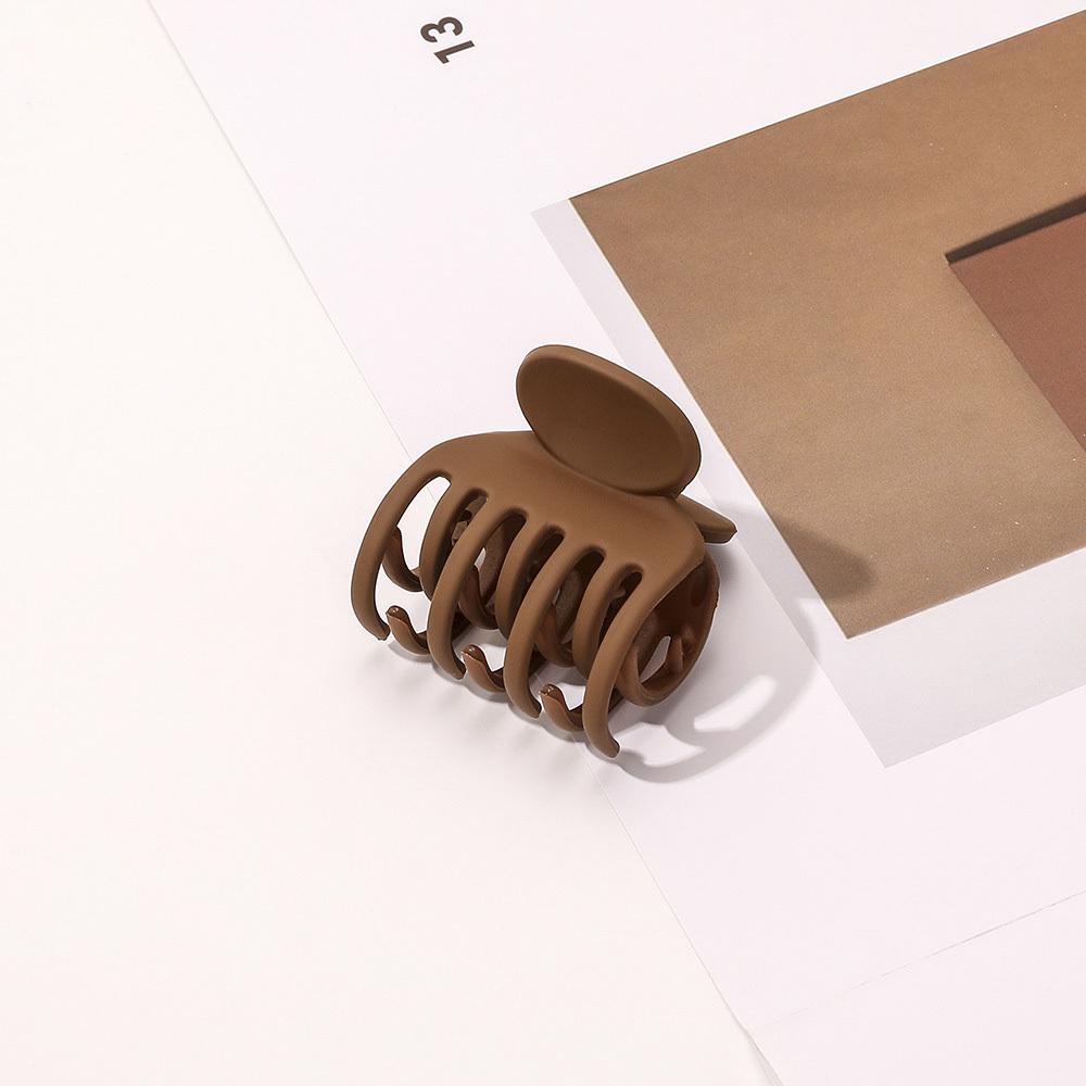 38 стилей Геометрия Женский зажим для волос Кофейно-бежевый Большой Заколка-краб для густых волос Корейская Большая Маленькая Заколка Женские Аксессуары для волос
