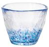 Aderia Tsugaru Glass Free Made in Подарок Хайбол Стильный Подарок на Новоселье Свадьбу Маленький Пенсионный День Рождения F71869 Стакан "Гортензия", 175 мл,