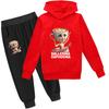 Ballerina Capuccina Italian Brainrot Funny Meme Kids Clothes Boys Hoodie+Pants 2pcs Set Oddler Girls Tracksuit Children Outfits