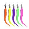 Colorful Teasing Playing plush cat teaser caterpillar Cat Funny Wand Pet toy