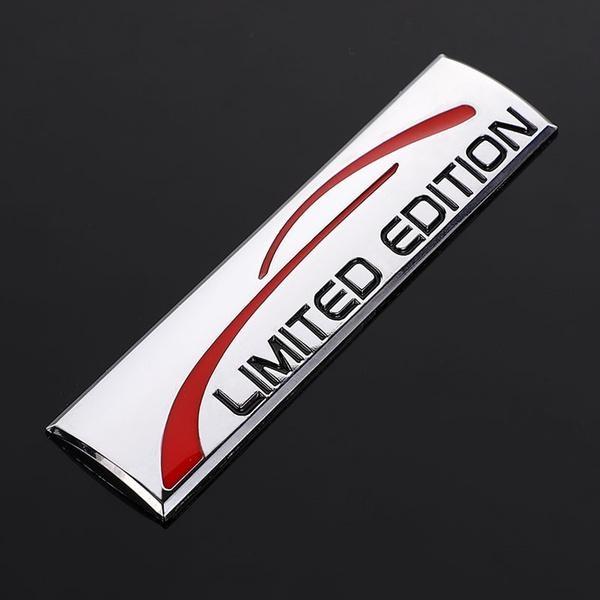 Limited Edition Car Sticker Emblem Badge Decal