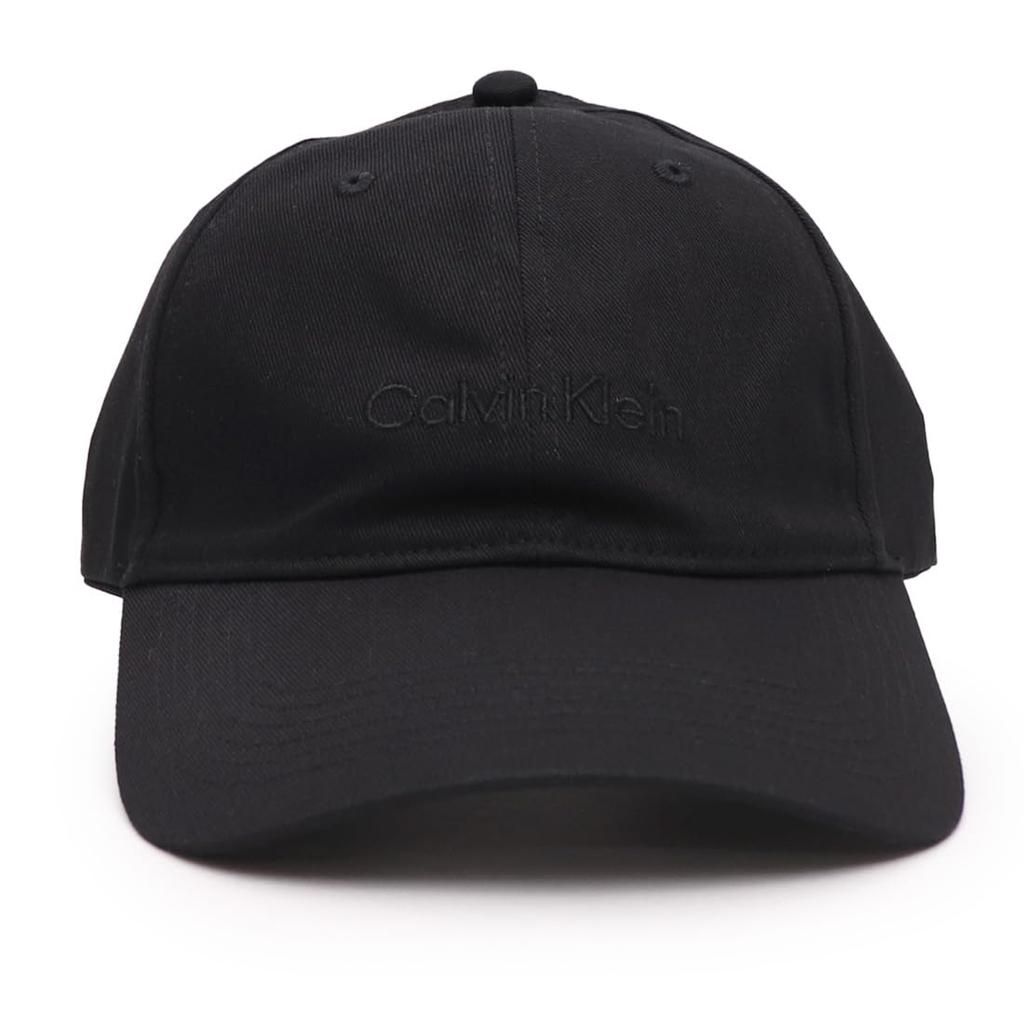 Calvin Klein Черная кепка 4D5003G с бесплатной вышивкой логотипа, унисекс, мужская, женская, (JP, Алфавит, Размер, (001)) [Использовал]