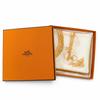 Excellent HERMES scarf Della Cavalleria Orange cotton Women Used