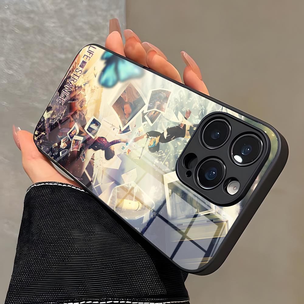 Game Life Is Strange Phone Case For IPhone 17 Pro Max 16 15 14 Pro Max 13 11 X Xs Xr 8 7Plus Glass Cover