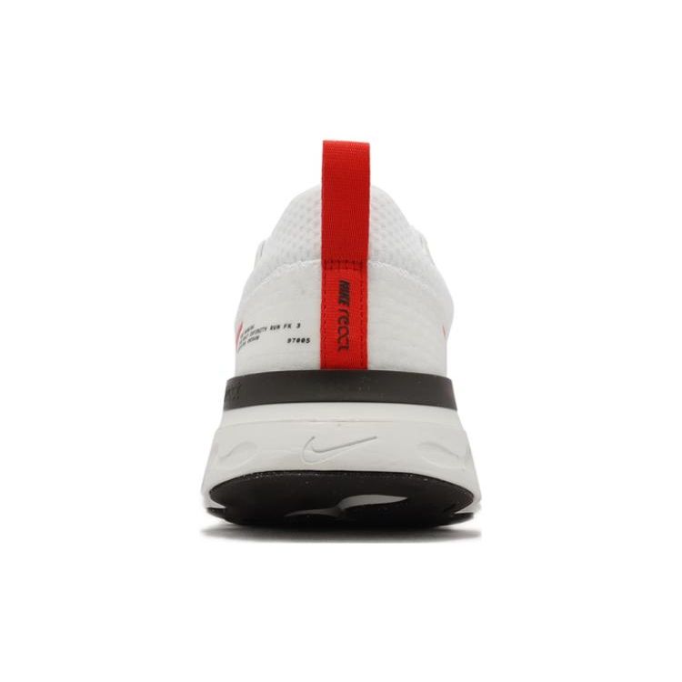 Nike React Infinity Run Flyknit 3 White Light Crimson Мужские кроссовки Платиновый оттенок Velvet-Brown DZ3014-100