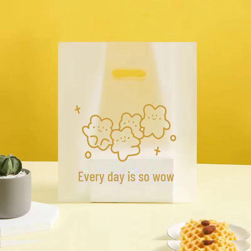 Пластиковая сумка для выпечки торта, еды на вынос, салата, одноразовой еды, прозрачная упаковка