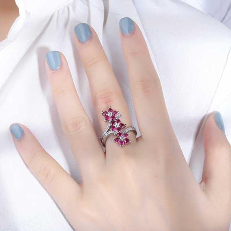 Sace Gems Классическое кольцо из медного сплава с цирконом, женские ювелирные изделия, свадебный подарок для вечеринки