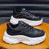 Summer New Sports Shoes Men's Versatile Running Shoes Platform Heightening Dad Shoes Youth Sports Shoes