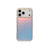 Высококачественный лазерный чехол IMD с рисунком в горошек для iPhone 17 Pro Max/16/14/15 - Дизайн с полным покрытием