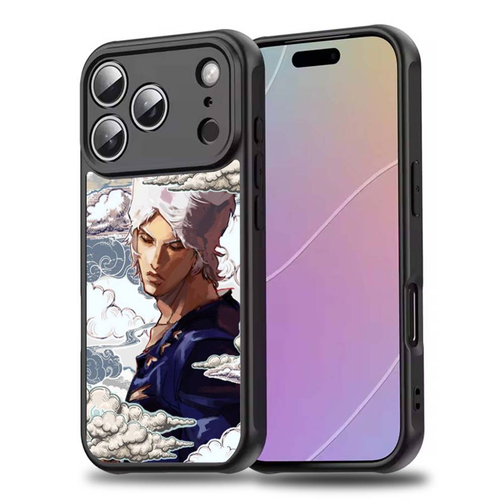 Чехол для телефона J-JoJo's Bizarre Adventure для iPhone 17,16,15,14,13,12,11,Pro,Max,Plus,Mini,SE4,E Магнитный Magsafe Беспроводная зарядка