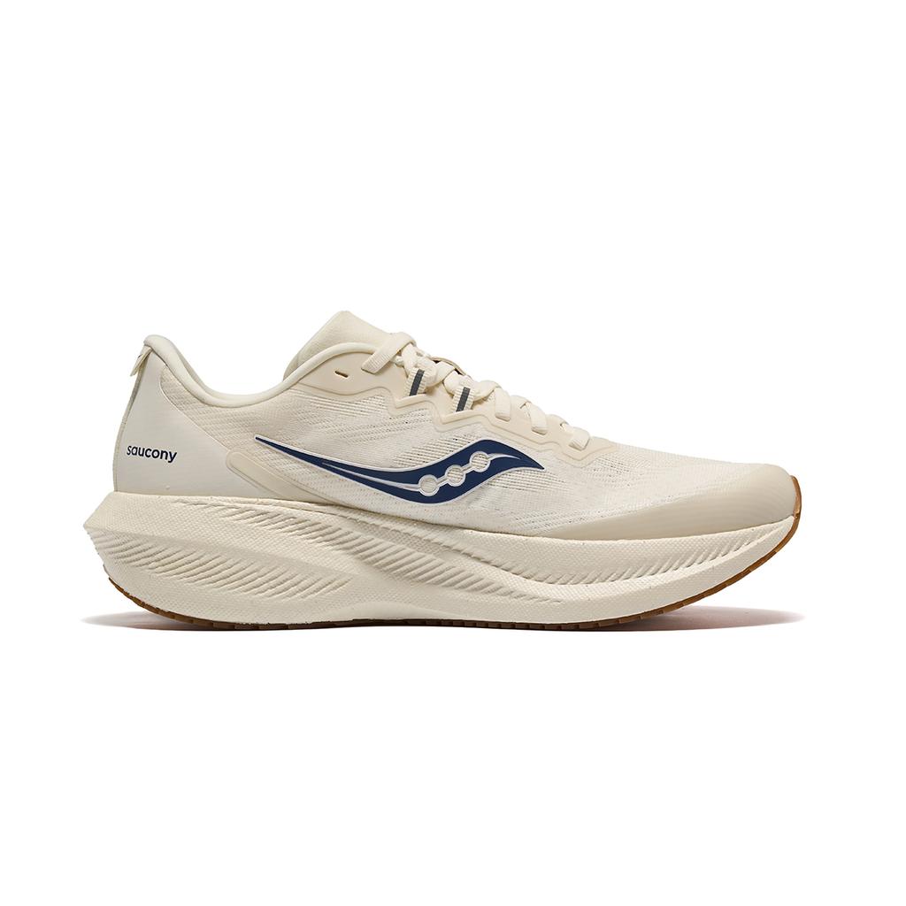 SAUCONY Triumph 21 SE Comfortable Versatile Non-Slip Durable Low-Top Casual Running Shoes Unisex Sneaker Beige S28273-2