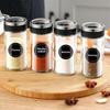 5 Sheets 180Pcs/set Blank Condiment Bottles Sticker Kitchen Storage Organizer Mason Jars Tags