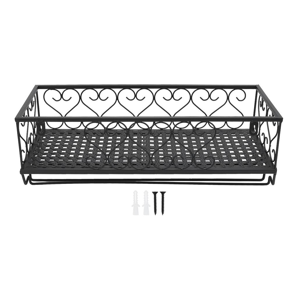 Wine Bottle Glass Floating Shelves Carbon Steel Space Saving Vintage Wall Mounted Wine Bottle Glass Holder Rack