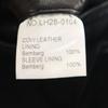 LITHIUM HOMME Made In Japan Single Riders Jacket 42 Black Leather Jacket Men's Used